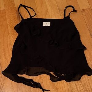 Wilfred Elegant Black Layered Camisole